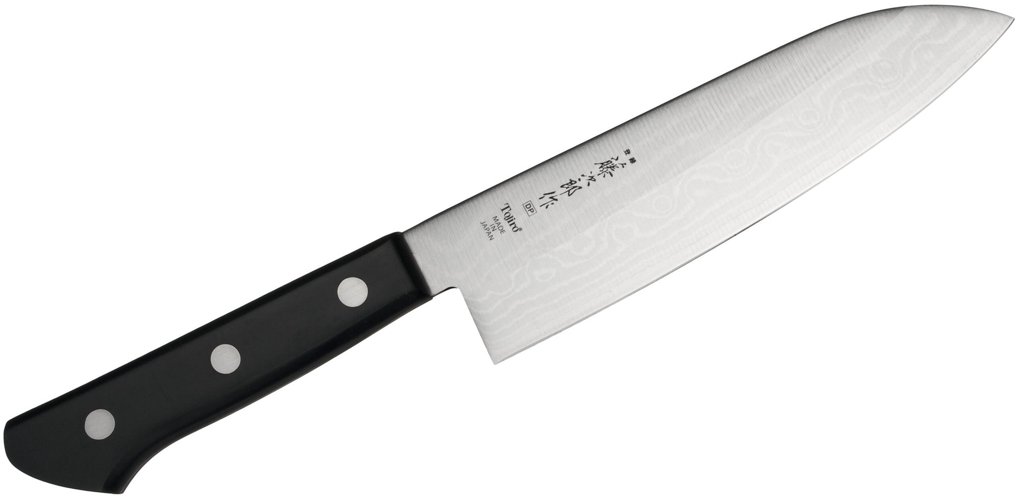 Zdjęcie Tojiro Basic Damascuc Nóż Santoku 17cm