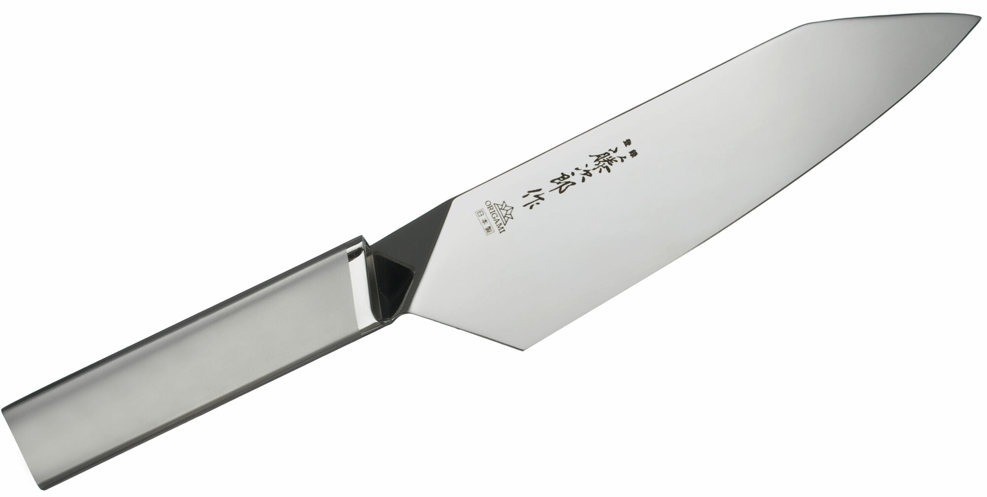 Zdjęcie Tojiro ORIGAMI Polerowany nóż Santoku 16,5cm