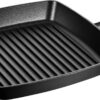 Zdjęcie Kwadratowa patelnia żeliwna grillowa Staub – 30 cm, Czarny 40501-107-0