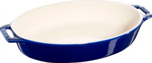 Owalny półmisek ceramiczny Staub - 400 ml, Niebieski 40511-154-0