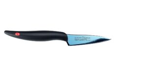 Nóż do warzyw kuty Titanium dł. 8 cm, niebieski Kasumi K-22008-B