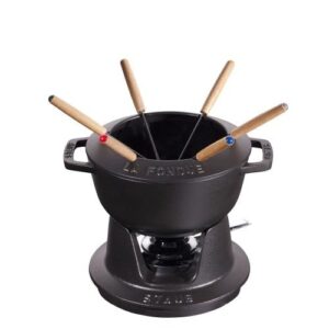 Zestaw do fondue Staub : Rozmiar - 20 cm, Czarny 40511-972-0