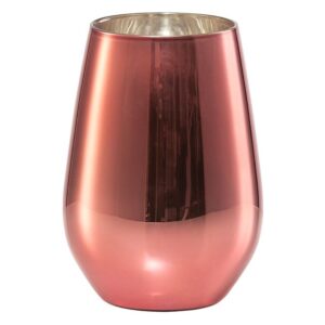 Vina Shine szklanka różowa 397 ml