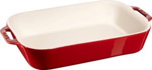 Prostokątny półmisek ceramiczny Staub : Pojemność 40511-148-0