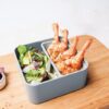 Zdjęcie Monbento – Lunchbox Bento Square FR, Grey Coton