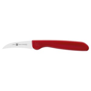 TWIN Grip - nóż do obierania warzyw 5 cm czerwony