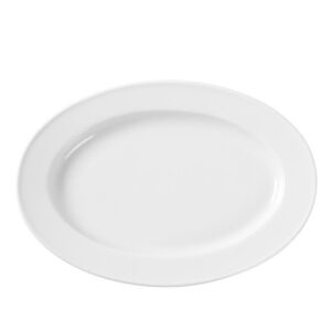 Półmisek owalny Bianco 240x170mm Fine Dine