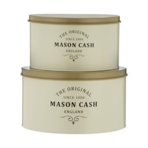 MASON CASH - Zestaw 2 pojemników na ciastka, Heritage