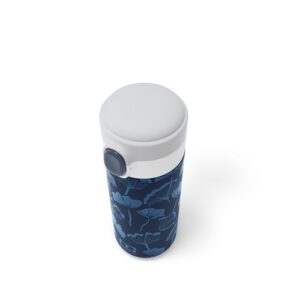 MONBENTO - Kubek termiczny Pop, Graphic blue Ginkgo