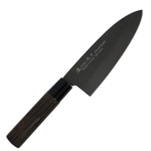 Satake Tsuhime Black Nóż Deba 16 cm 806-022-TB