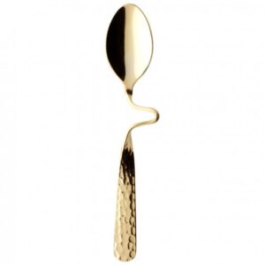 Łyżeczka do espresso złocona 12cm NWC Spoon Villeroy&Boch