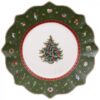Zdjęcie Talerz świąteczny sałatkowy zielony 24cm Toys Delight Villeroy&Boch 1485852641