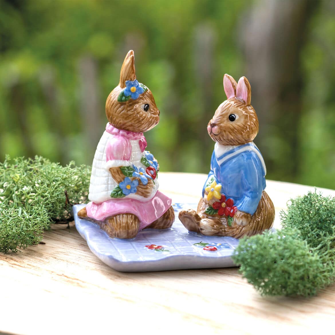 Zdjęcie Anna i Max na pikniku Bunny Tales Villeroy&Boch