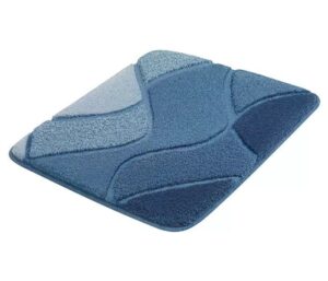 Kleine Wolke Fiona - Dywan kąpielowy niebieski 55x 65 cm 9128754539