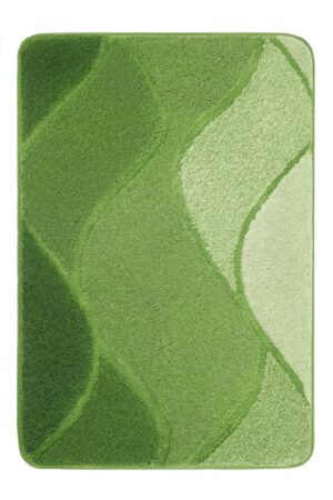 Kleine Wolke Fiona - Dywan kąpielowy zielony 60x100 cm 9128617360