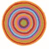 Zdjęcie Kleine Wolke Mandala – Dywan kąpielowy Multicolor 60 cm round 9105148307