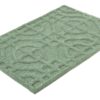 Zdjęcie Kleine Wolke Mosaic – Recyklingowany Dywan kąpielowy zielony 50 x 60 cm Eco Care 9167685433