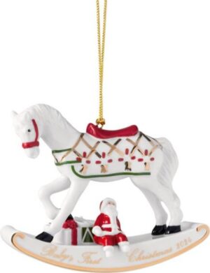 Figurka koń na biegunach 10 cm Villeroy&Boch Christmas Classic 1486754341